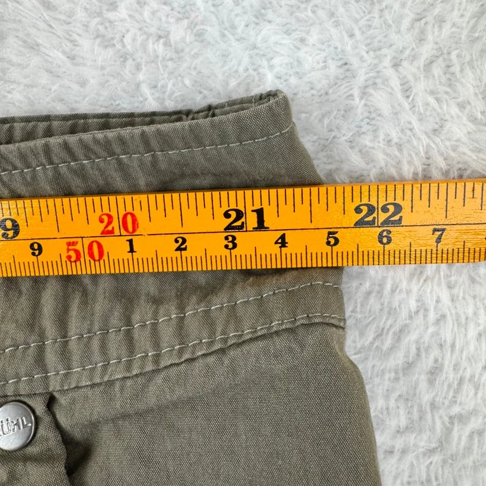 Kuhl Hiking Shorts Mens 42 Olive Green Cotton Nylon Lightweight Outdoor Utility